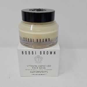New in Box Bobbi Brown Vitamin Enriched Face Base Primer Moisturizer 50ml Jar
